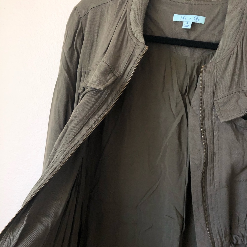 She + Sky Utility Jacket - image 4